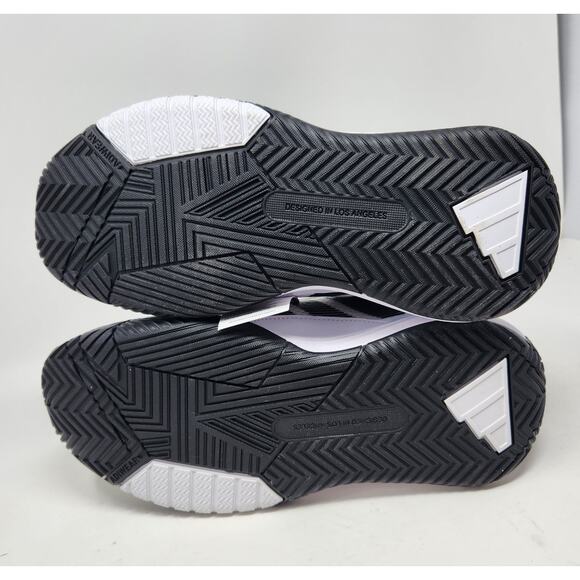 Adidas Own The Game 3.0 Mens 8 Cloud White Core Black Basketball Shoe IF4565 main image 4